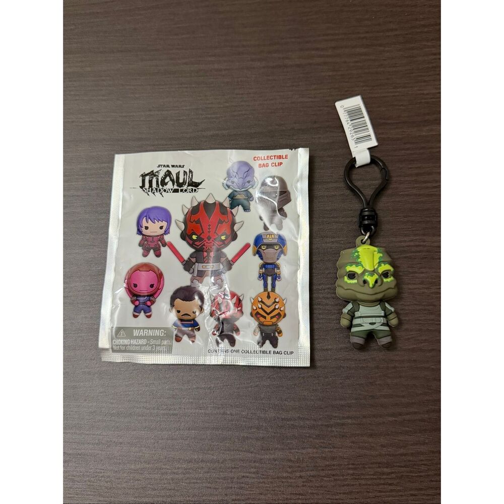 Star Wars Maul Shadow Lord Figural Bag Clip Keychain CHASE - Iko-Dio Daki